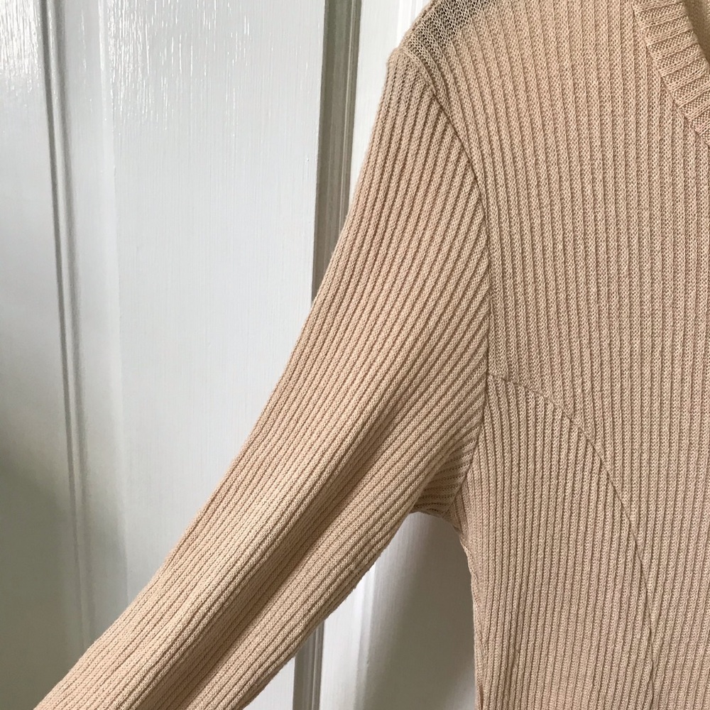 Forever 21 Tan Ribbed Dress - Picture 4 of 5
